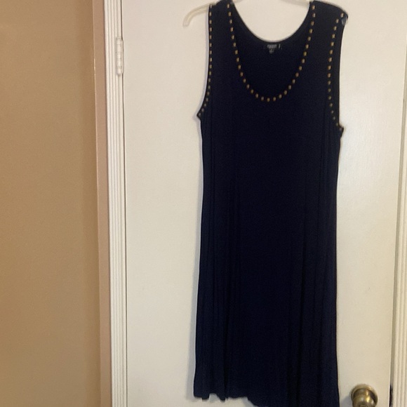 Premise Dresses, 1X, Navy blue - Picture 1 of 3